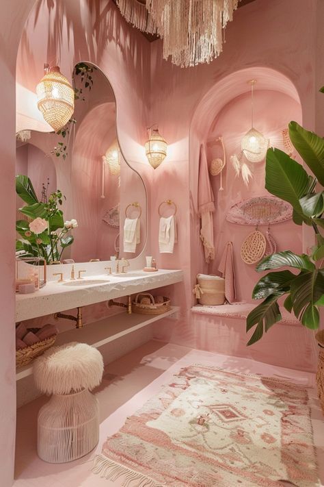 Clean Girl Bathroom