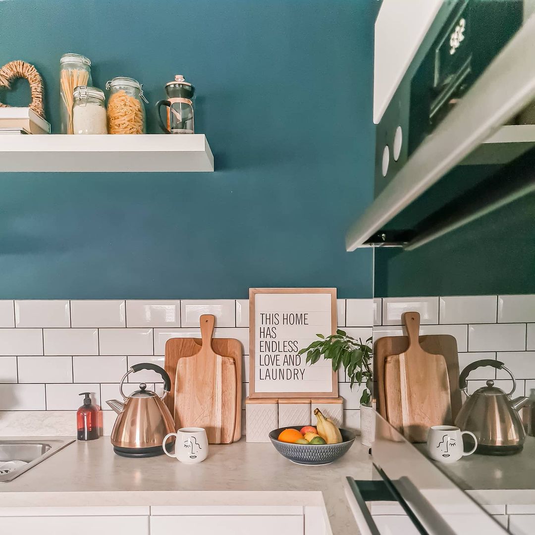 Add a backsplash